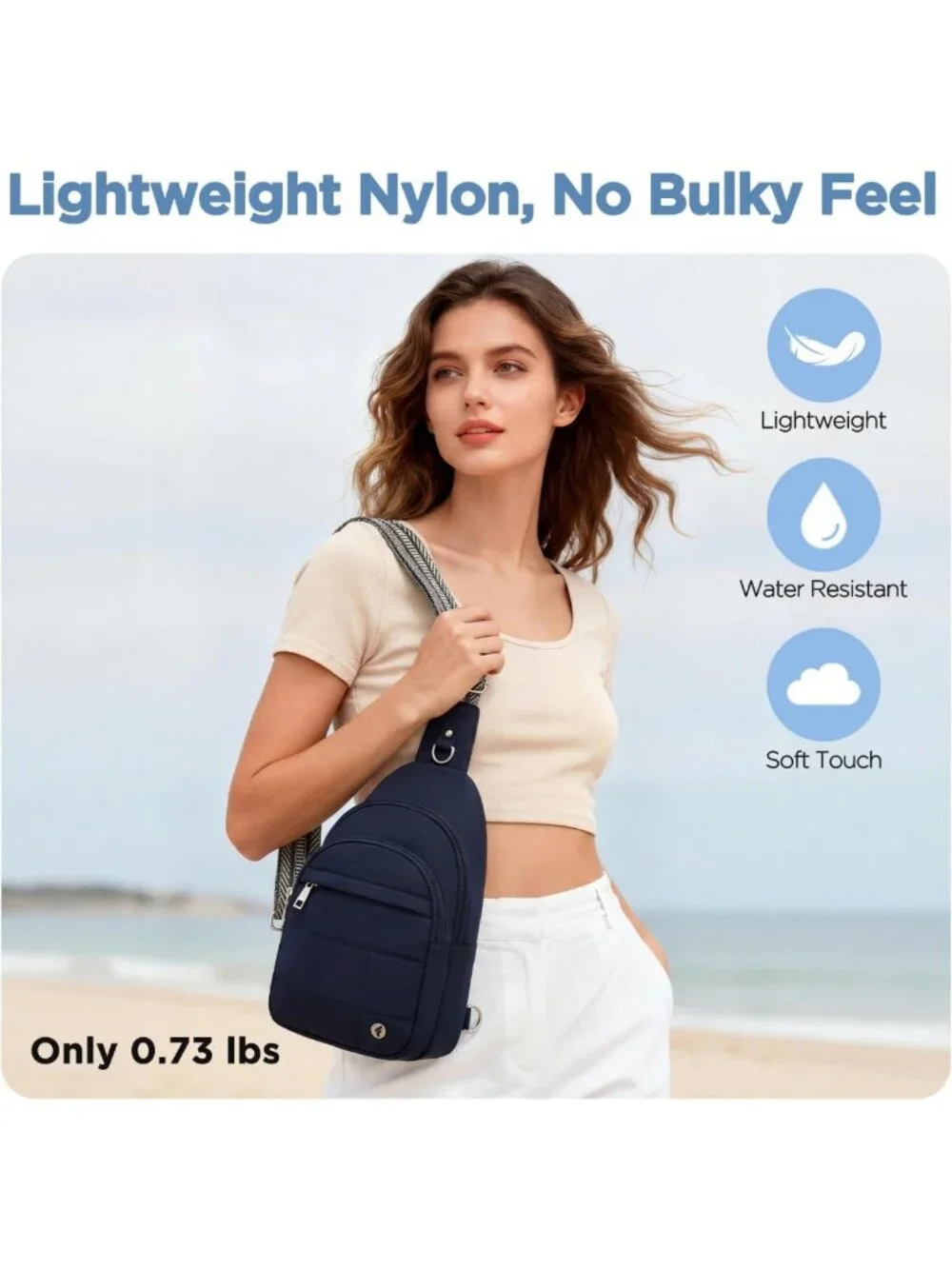 Stylish Anti-Theft Sling Bag for Women | Lightweight RFID Crossbody Purse